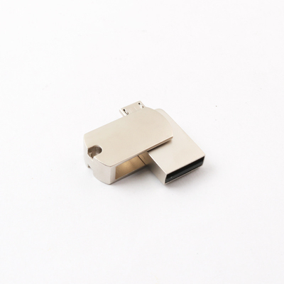 آرم لیزری درایوهای فلش USB OTG نقره ای اندروید 32 گیگابایت 16 گیگابایت و 8 گیگابایت