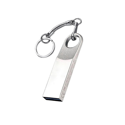 1 گیگابایت - 128 گیگابایت Metal Usb Stick 10MB/S Graed A Chip 2.0 3.0 Silver Memory Stick